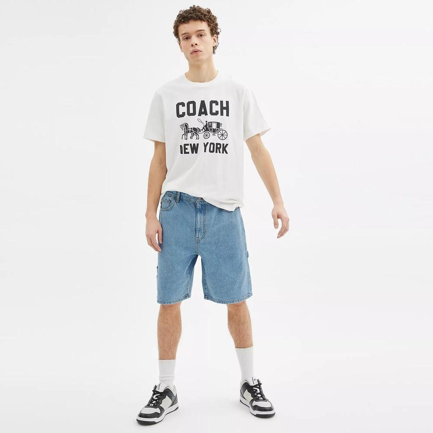Signature Denim Shorts