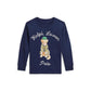 Dog-Print Cotton Long Sleeve Tee (Toddle/Little Kid)