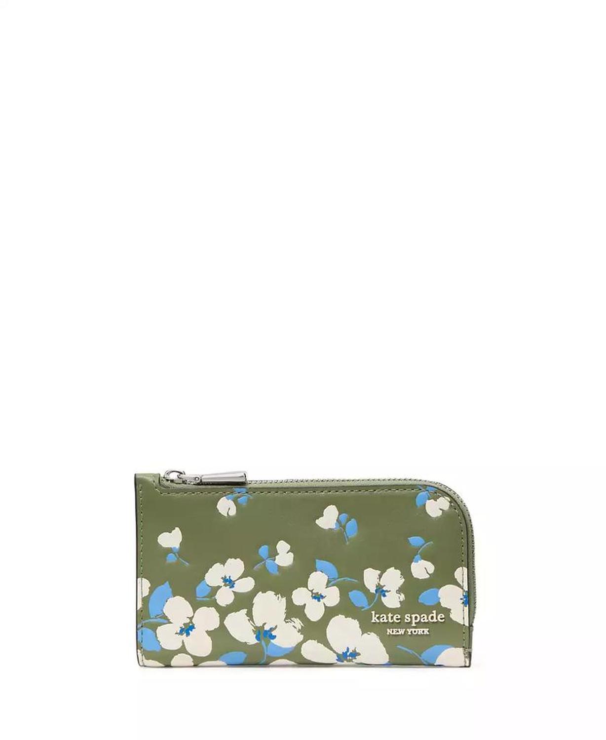Devin Painterly Bouquet Small Bifold Wallet