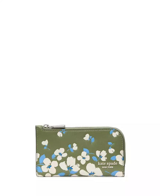 Devin Painterly Bouquet Small Bifold Wallet