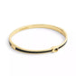 Gold Plated Hinged Bangle Bracelets