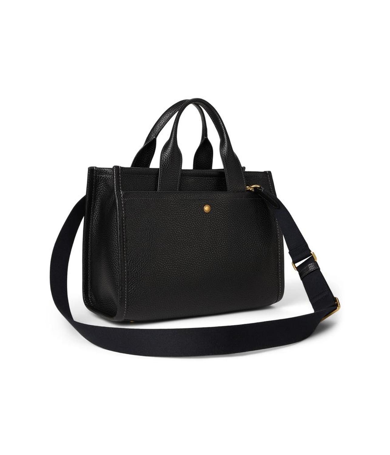 Bubble Leather Cargo Tote