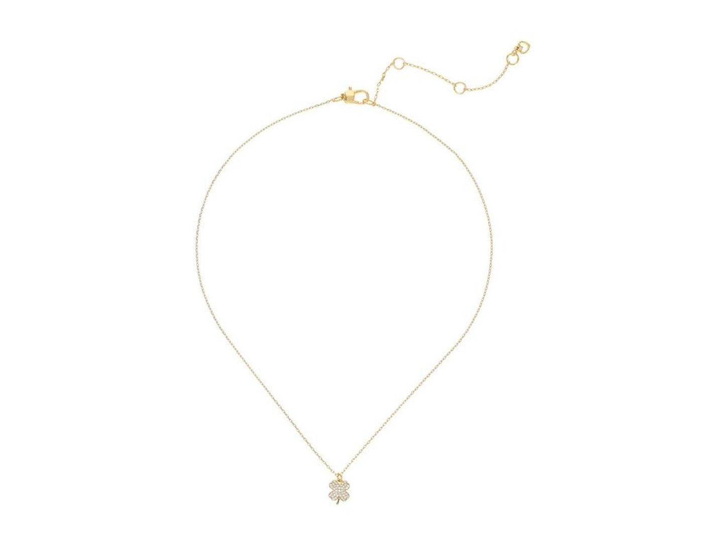 Pave Clover Pendant