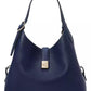 Deco Pebbled Leather Tote Bag