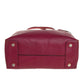 Michael Kors Burgundy Grained Leather Large Mercer Tote