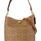 Coach Willow Logo Plaque Bucket Bag