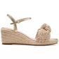 Women's Leandra Raffia Espadrille Wedge Sandals
