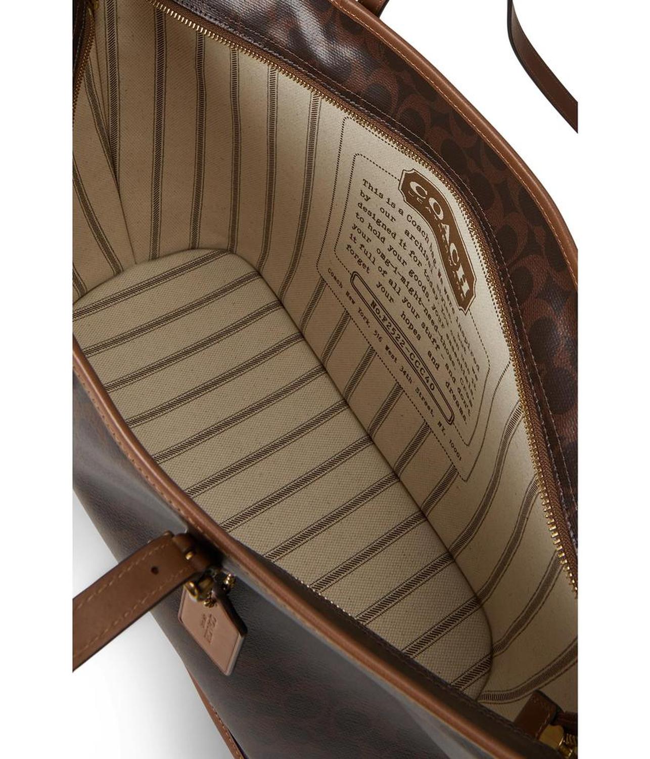 Taxi Tote Bag In Signature Canvas