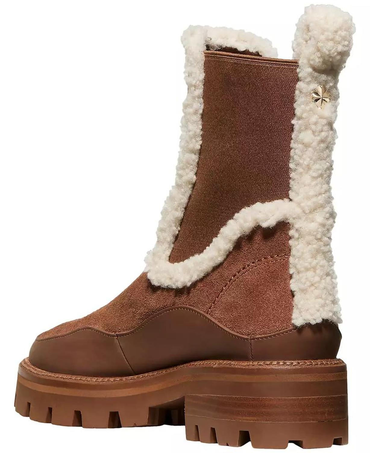 Women's Shearling Chelsea Boots