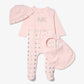 3-Piece Embellished Cotton Onesie Baby Gift Set