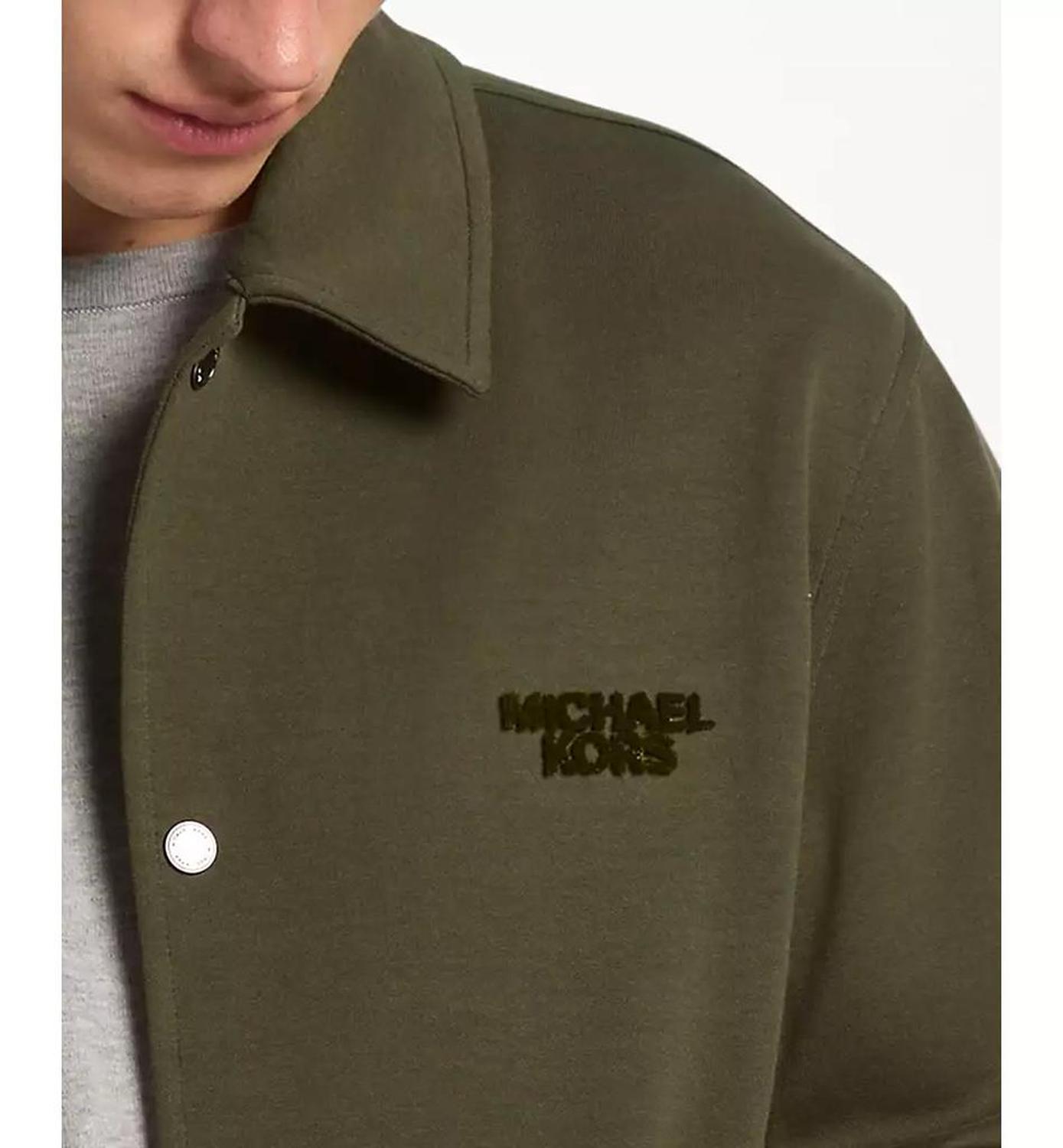 Men's Collared Long-Sleeve Jacket