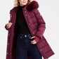 Women's Faux-Fur-Trim Hooded Puffer Coat, Exclusively at Macy's