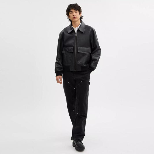 Leather Flight Jacket
