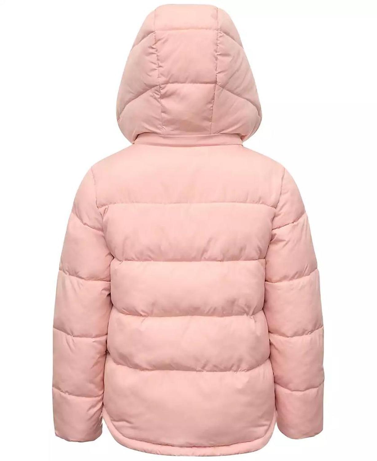 Michael Kors Big Girls Fleece-Lined Full-Zip Hooded Puffer Jacket
