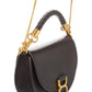 Chloé Marcie Chain Flap Leather & Suede Shoulder Bag