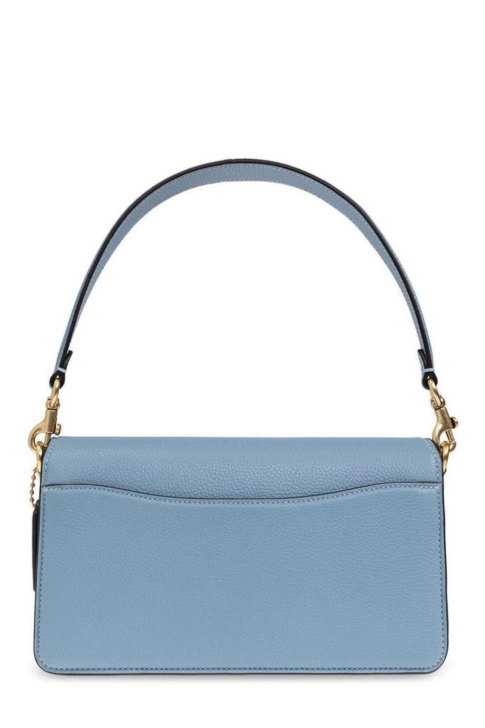 Coach Tabby 26 Logo Plaque Shoulder Bag