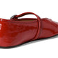 Sculpted C Crinkle Patent Leather Soft Mary Jane