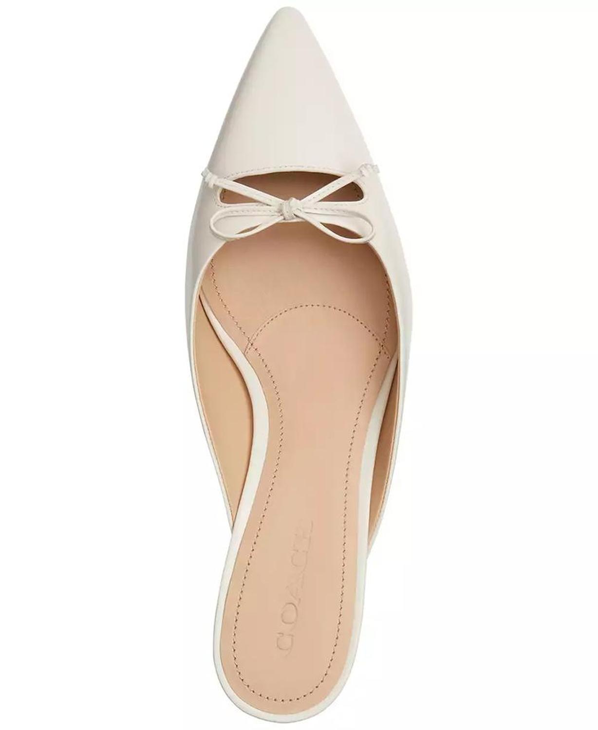 Women's Runway Embellished Bow-Trim Mules