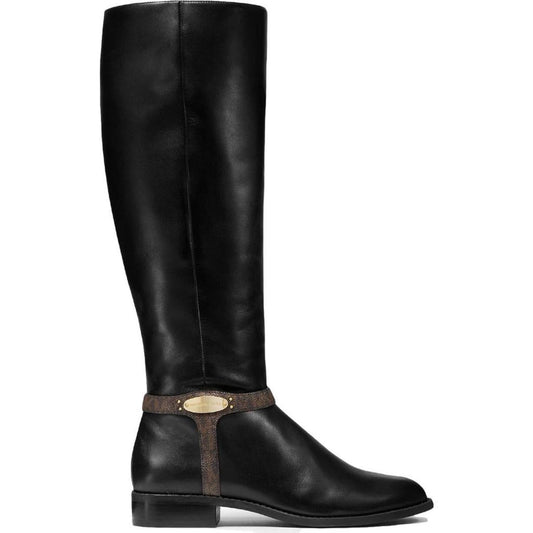 Finley Womens Leather Tall Mid-Calf Boots