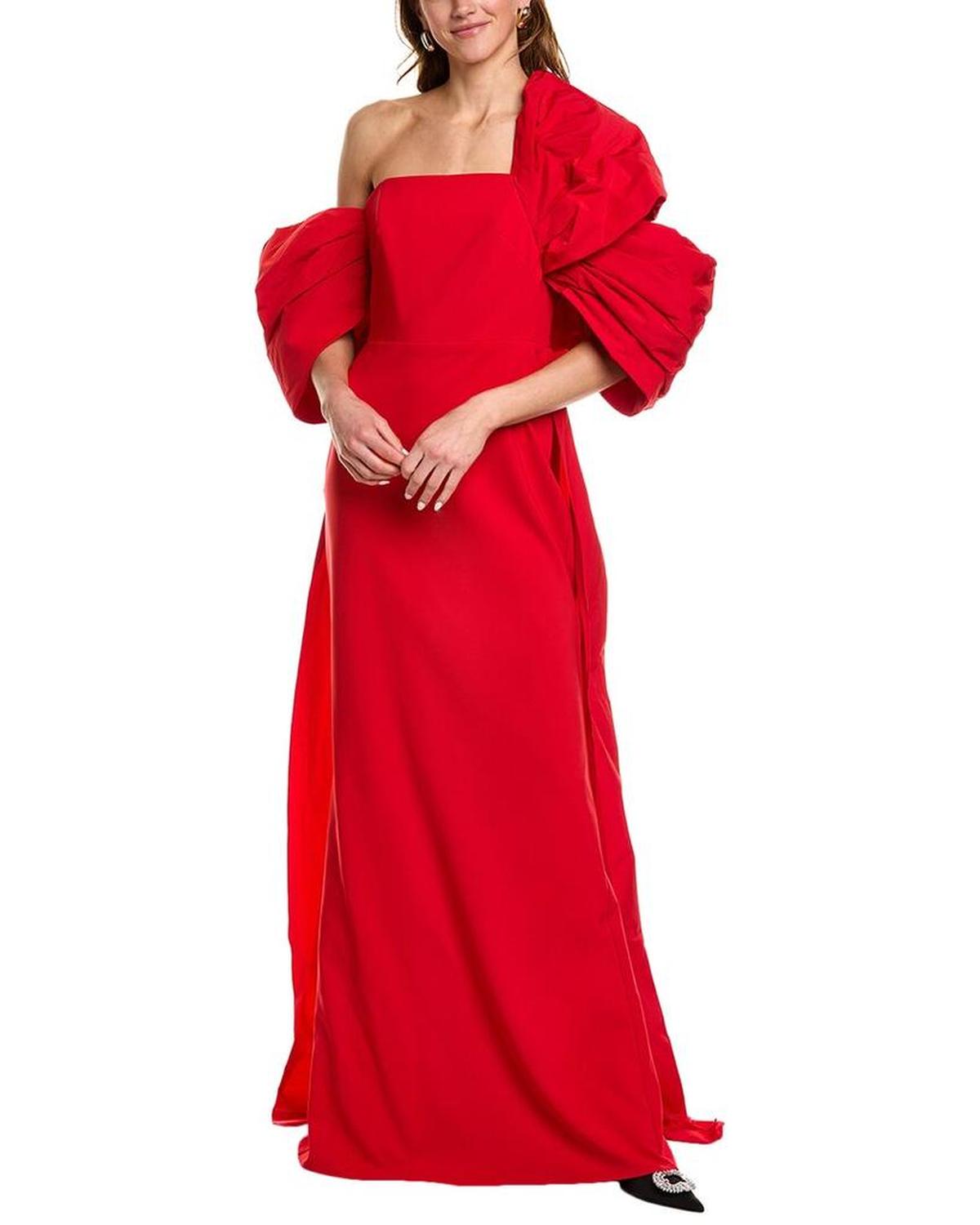 Taffeta Gown