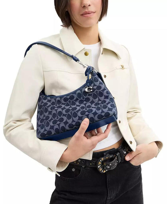 Juliet Small Shoulder Bag 25 in Signature Denim