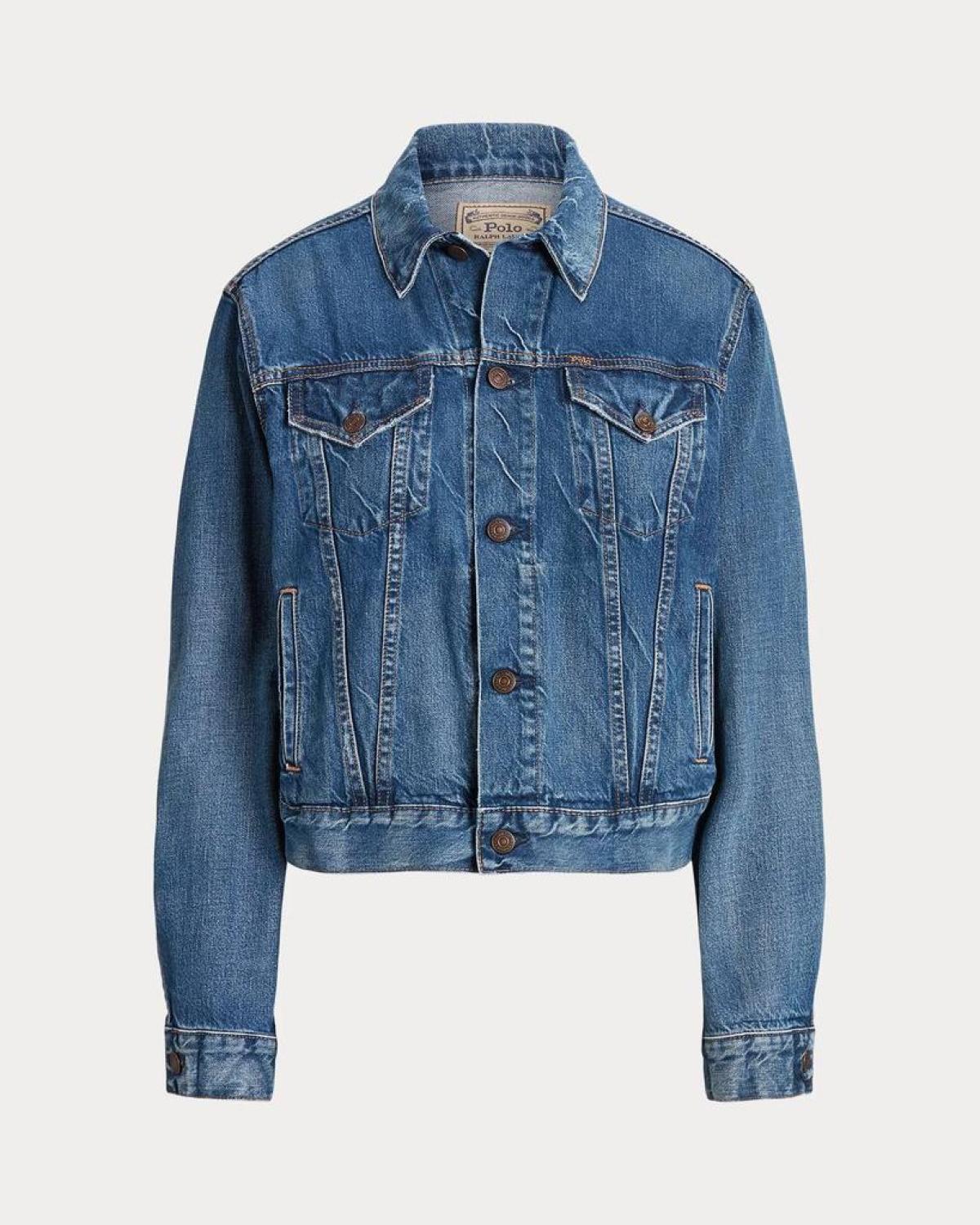 Polo Denim Trucker Jacket In Meuse Wash