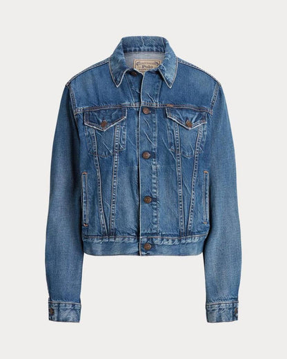 Polo Denim Trucker Jacket In Meuse Wash