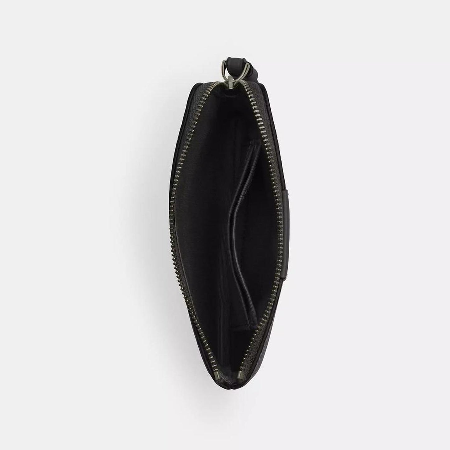 Corner Zip Wristlet In Signature Canvas With Stripe