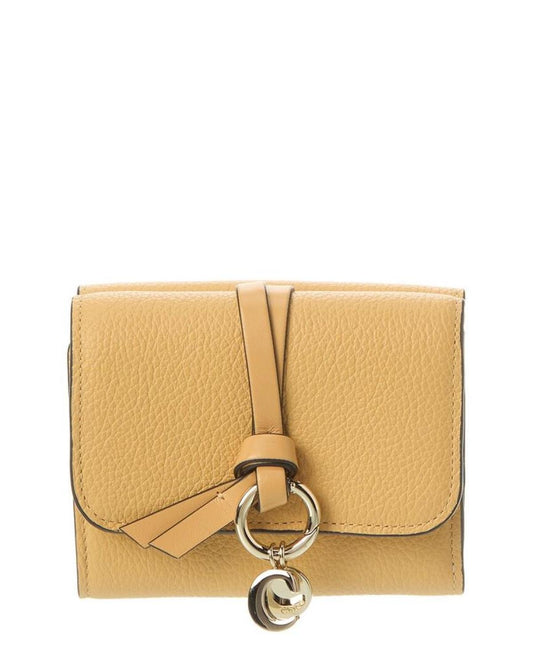 Chloé Alphabet Leather French Wallet