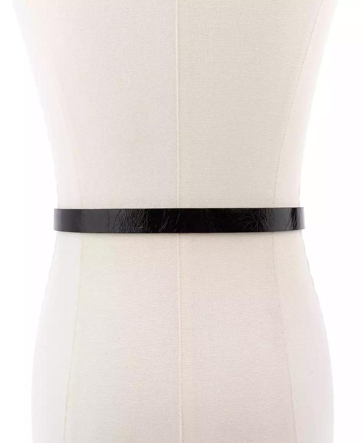 Micheal Kors Women's Logo Skinny Belt
