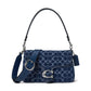 Soft Tabby Shoulder Bag In Signature Denim