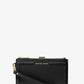 Jet Set Travel Pebbled Leather Smartphone Wallet