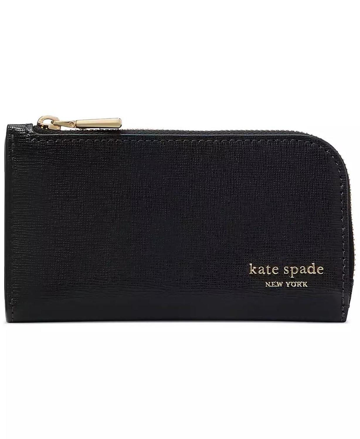 Devin Saffiano Leather Small Slim Bifold Wallet
