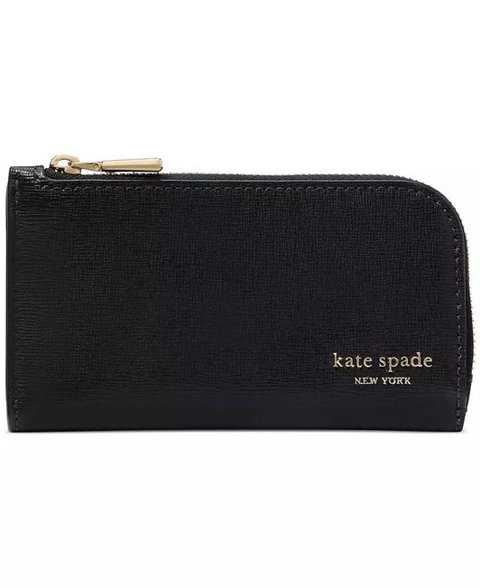 Devin Saffiano Leather Small Slim Bifold Wallet