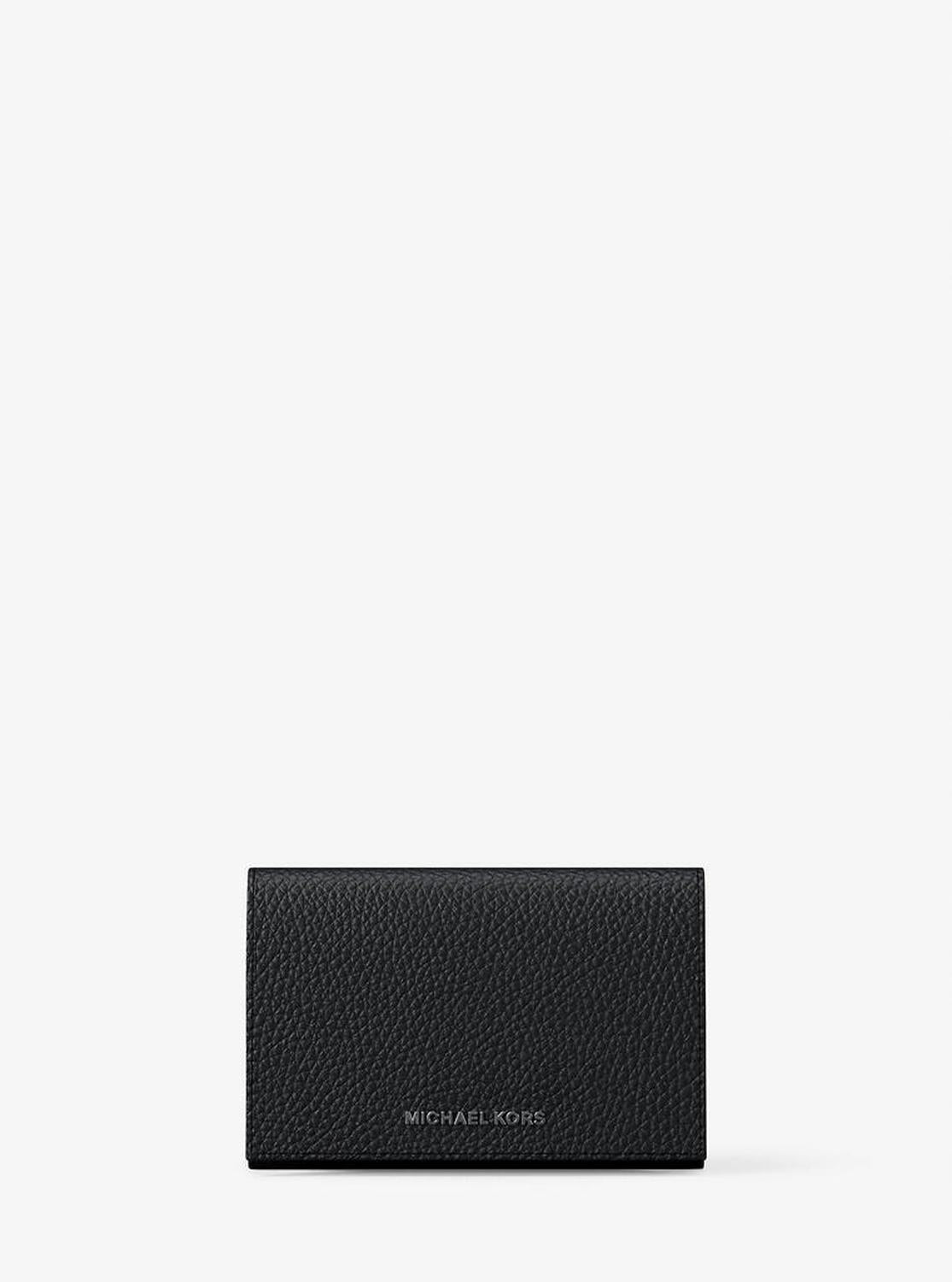 Hudson Pebbled Leather Card Case