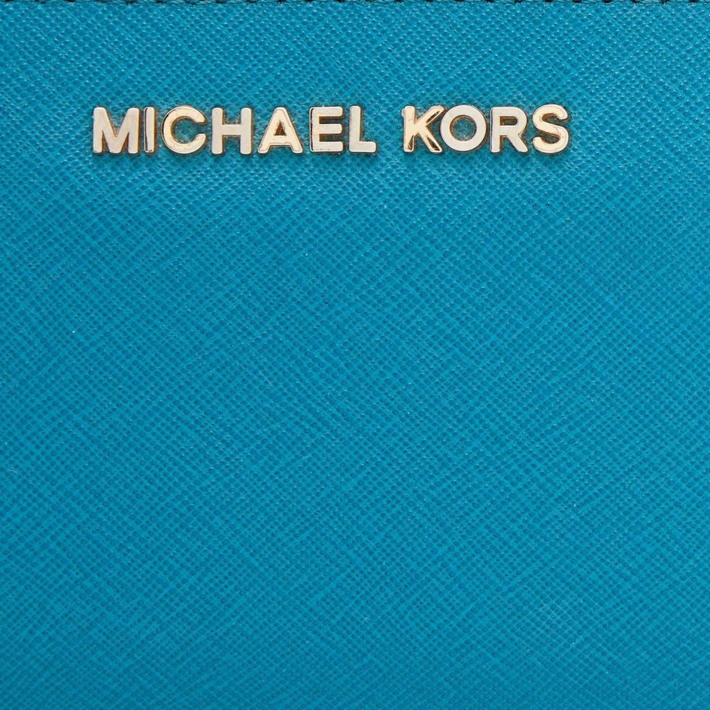 Michael Kors Leather Jet Set Zip Around Wallet