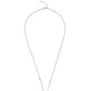 Two-Tone Signature Signet Rondelle Pendant Necklace