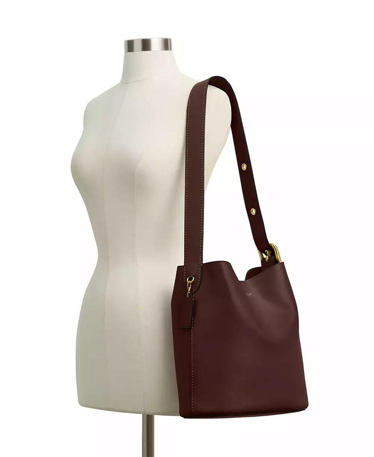 Bleecker Medium Leather Bucket Bag