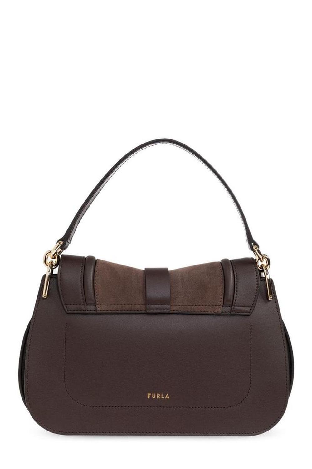 Furla Flow Buckle-Strap Medium Tote Bag