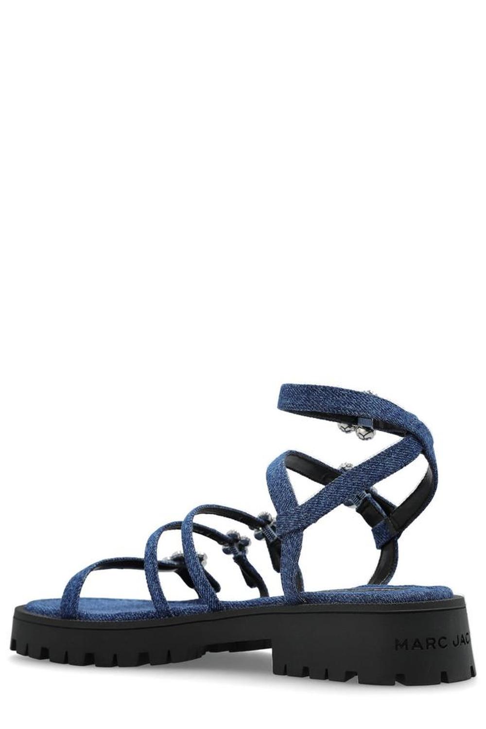 Marc Jacobs The Denim Daisy Gladiator Sandals