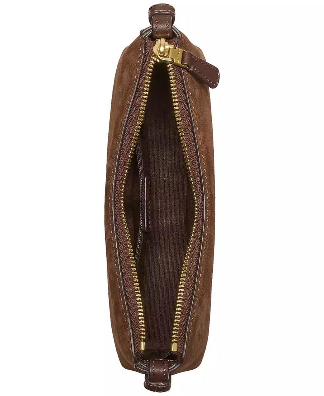 Small Loop Crossbody Zip Bag