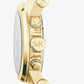 Oversized Dylan Gold-Tone and Silicone Watch