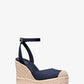 Larissa Cotton Canvas Espadrille Wedge