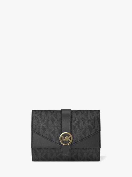 Greenwich Medium Signature Logo Trifold Wallet
