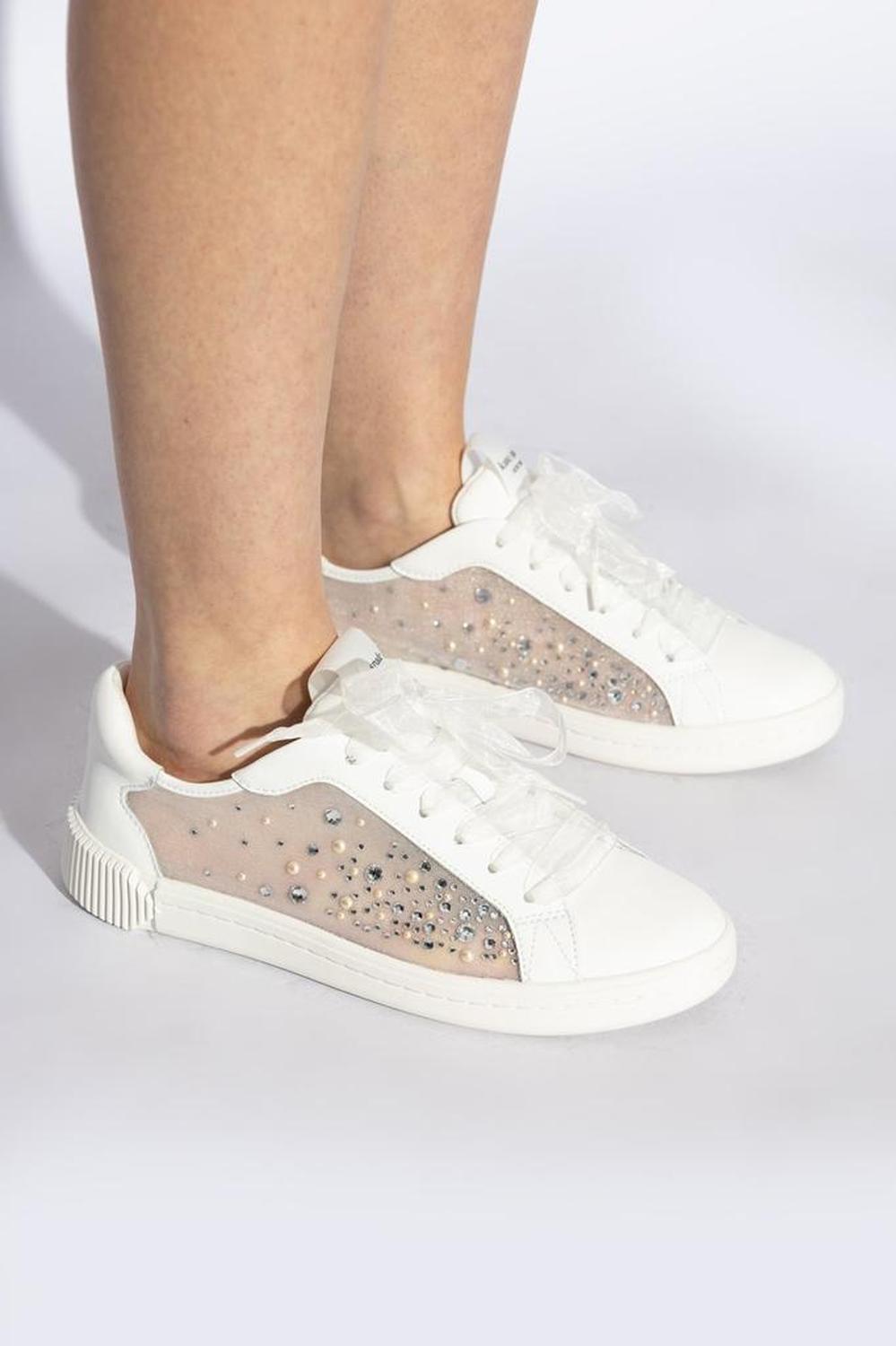 Kate Spade Crystal Embellished Sneakers