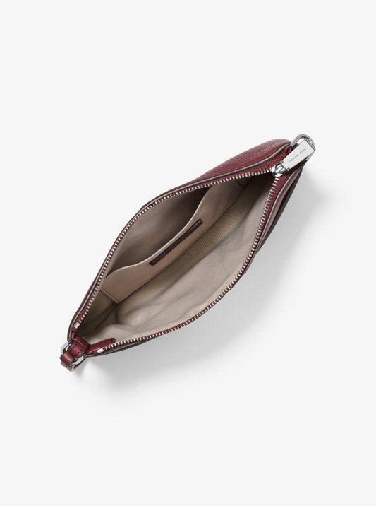 Jet Set Medium Pebbled Leather Convertible Wristlet
