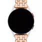 Women's Rose Gold-Tone Stainless Steel Band for Apple Watch, 42,44,45,49mm