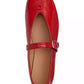Women's Sculpted C Crinkle Patent Leather Soft Mary Jane Flats