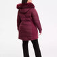 Plus Size Faux-Fur-Trim Hooded Puffer Coat, Exclusively at Macy's