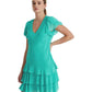 Georgette Drop-Waist Dress